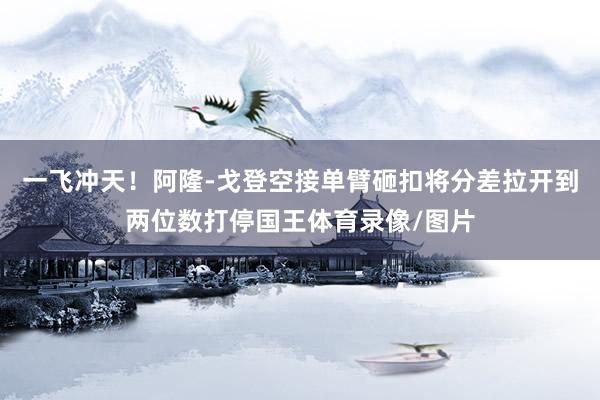 一飞冲天！阿隆-戈登空接单臂砸扣将分差拉开到两位数打停国王体育录像/图片